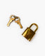 Louis Vuitton Gold Padlock