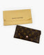 Louis Vuitton Monogram Josephine Long Wallet