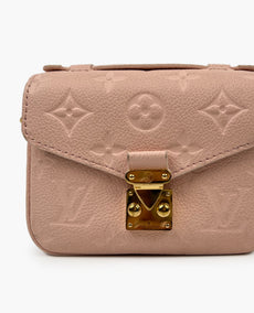 Louis Vuitton Empreinte Micro Metis Rose Pink