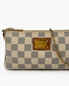 Louis Vuitton Milla MM Pochette Damier Azur