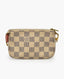 Louis Vuitton Mini Pochette Accessories Damier Azur