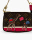 Louis Vuitton Mini Pochette Ebene Giraffe