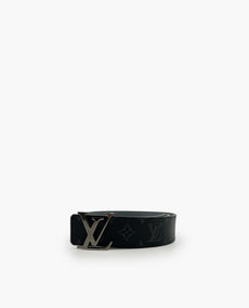 Louis Vuitton Initials Monogram Belt Black