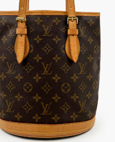 Louis Vuitton Monogram Petit Bucket Bag