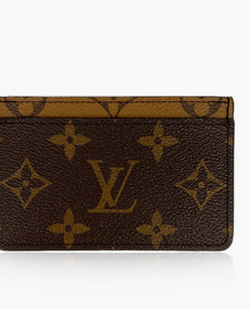 Louis Vuitton Monogram Reverse Card Holder