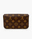 Louis Vuitton Felicie Strap &amp; Go Monogram Khaki