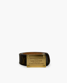 Louis Vuitton Monogram Belt