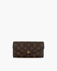 Louis Vuitton Monogram Rose Ballerine Sarah Long Wallet