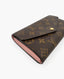 Louis Vuitton Monogram Rose Ballerine Sarah Long Lompakko