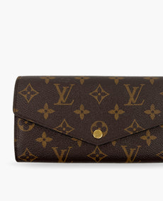 Louis Vuitton Monogram Rose Ballerine Sarah Long Wallet