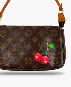 Louis Vuitton Pochette Accessories Monogram Cherry