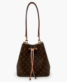 Louis Vuitton NéoNoé Monogram Rose Ballerine