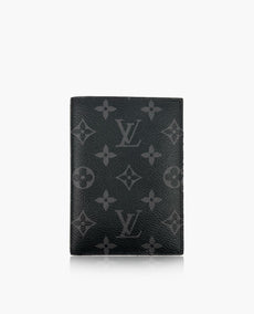 Louis Vuitton Passport Cover Monogram Eclipse