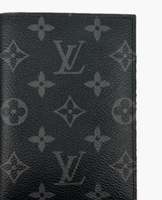 Louis Vuitton Passport Cover Monogram Eclipse