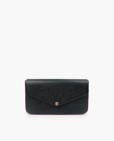 Louis Vuitton Felicie Pochette Black Epi