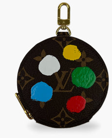 Louis Vuitton Monogram x YK Multi Dotted Kusama Zippy Coin Purse