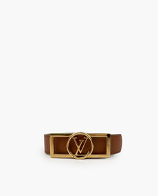 Louis Vuitton Dauphine Monogram Reversible Brown Belt