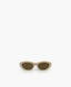 Louis Vuitton Fame Oval Cream Sunglasses