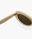 Louis Vuitton Fame Oval Cream Sunglasses