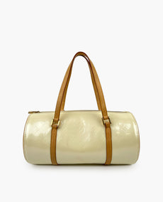 Louis Vuitton Monogram Vernis Bedford Bag Ecru