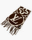 Louis Vuitton Medallion Scarf Marron