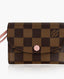 Louis Vuitton Rosalie Coin Purse Ebene Rose Ballerine