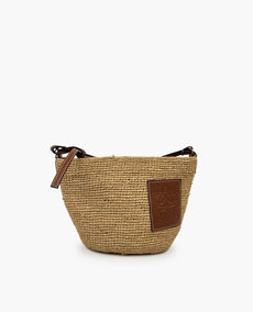 Loewe Raffia Crossbody laukku