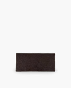 Loewe Flat Leather Brown Wallet