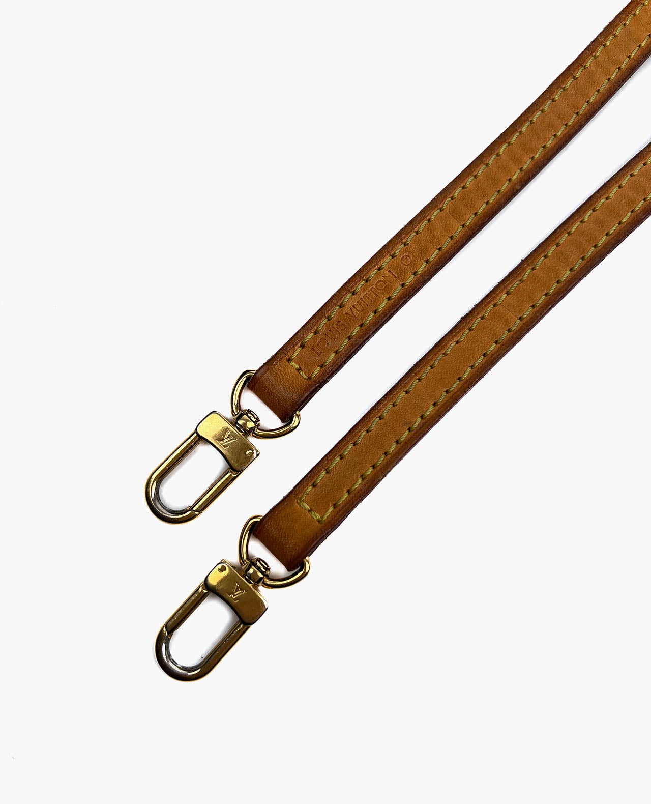 Louis Vuitton Leather Detachable Strap Beige – Luxury Helsinki
