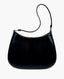 Prada Cleo Small Black Leather Shoulder Bag