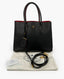 Prada Medium Saffiano Leather Double Bag Black