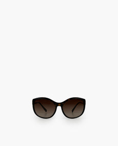 Prada Round Brown Sunglasses