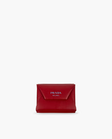 Prada Envelope Wallet Red