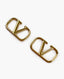 Valentino VLogo Signature Metal Gold Earrings