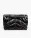 Saint Laurent Puffer Small Chain Bag In Quilted Black Lambskin