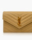 Saint Laurent Cassandre Matelasse Envelope WOC In Grain Embossed Leather