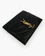 Saint Laurent Cardholder Black Grained Cardholder GHW