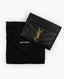 Saint Laurent Cardholder Black Grained Cardholder GHW