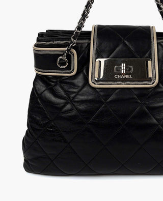 Chanel 2.55 Reissue Chain Tote Black Bag