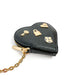 Louis Vuitton Heart Coin Purse Love Lock Black Epi Leather