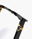 Louis Vuitton Square Cat Eye Sunglasses Black