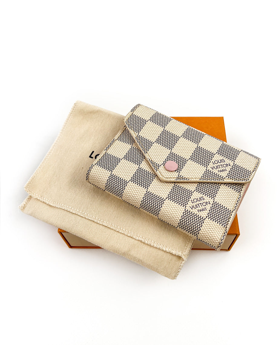 よ*ん様 Louis Vuitton Victorine Damier Azur よ*ん様 Louis Vuitton Victorine Damier Azur LOUIS VUITTON
