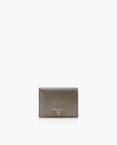 Prada Saffiano Wallet Beige