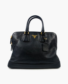 Prada Black Bauletto Bag