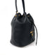 Prada Black Leather Bucket Bag