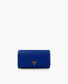 Prada Portafoglio Tracolla Royal Blue