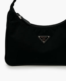 Prada Re-Edition 2000 Re-Nylon Bag Black