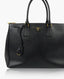 Prada Galleria Saffiano Black Leather Large Bag