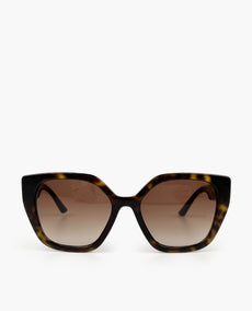 Prada Rectangular Sunglasses Tortoise