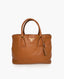 Prada Vitello Daino Leather Tote Brandy